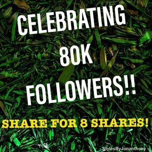 🔥WOW! 80K FOLLOWERS!🔥LIKE & SHARE FOR 8 SHARES!